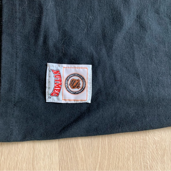 Men's Large Montreal Canadians Black T-Shirt Nutmeg Mills NHL XL - Picture 2 of 11